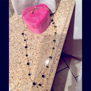Kate Spade Black Crystal Necklace